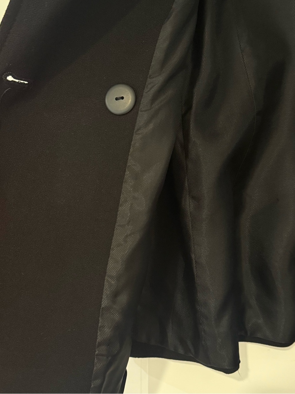 Zara Black Double-Breasted Blazer with Gold Buttons - Picture 7 of 9